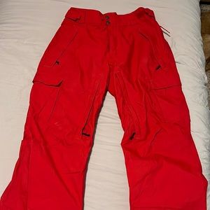 EUC Columbia Titanium Red Ski/Snowboard pants